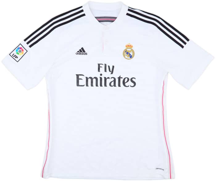 2014-15 Real Madrid Home Shirt Bale #11 - 7/10 - (XL)