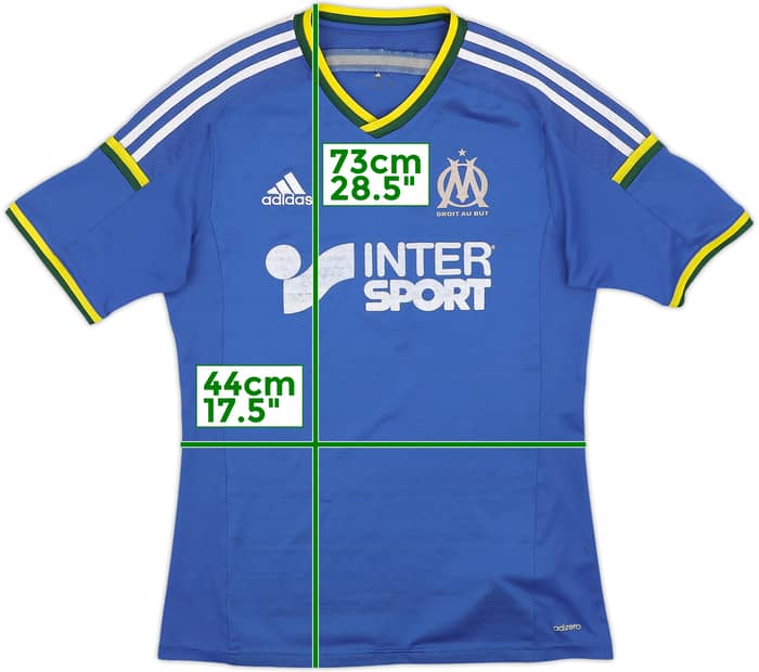 2013-14 Olympique Marseille Fourth Shirt - 5/10 - (M)