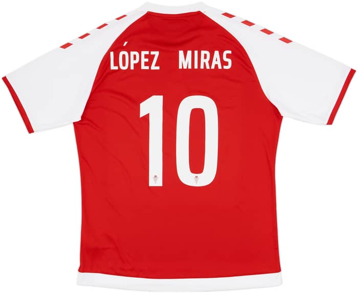 2018-19 Real Murcia Home Shirt Lopez Miras #10 - 8/10 - (XL)