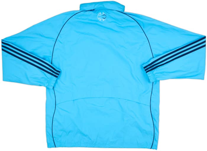 2006-07 Olympique Marseille adidas Hooded Rain Jacket - 7/10 - (M/L)