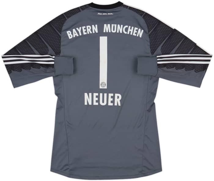 2014-15 Bayern Munich GK Shirt Neuer #1 - 6/10 - (S)
