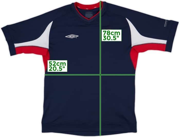 2006-07 Lyon Umbro Training Shirt - 7/10 - (XL)