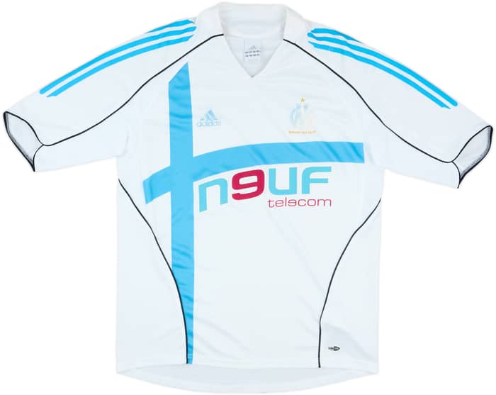 2005-06 Olympique Marseille Home Shirt - 4/10 - (L)