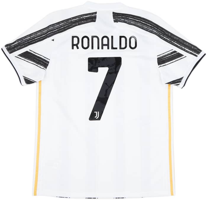 2020-21 Juventus Home Shirt Ronaldo #7 - 9/10 - (L)