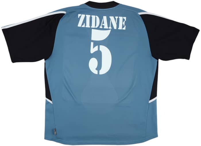 2001 Real Madrid Third Shirt Zidane #5 - 7/10 - (XL)
