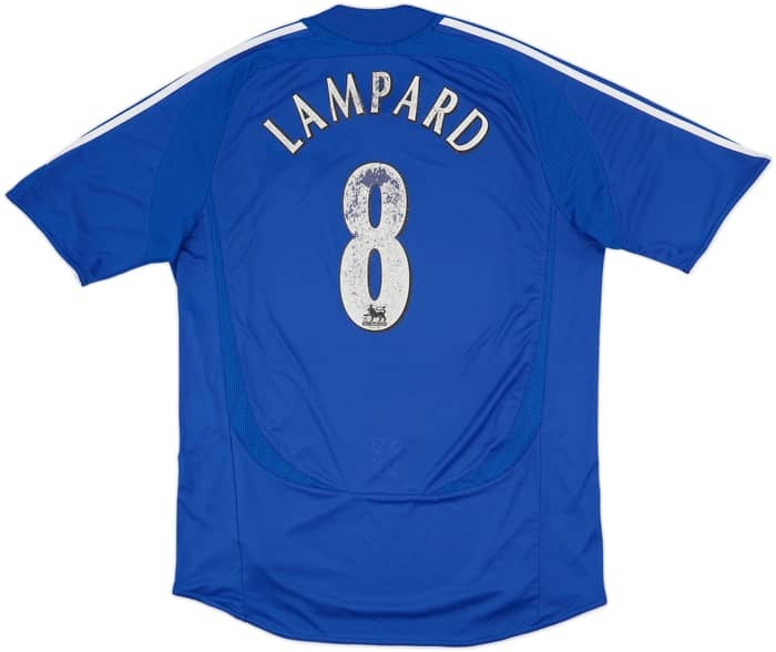 2006-08 Chelsea Home Shirt Lampard #8 - 5/10 - (XL)