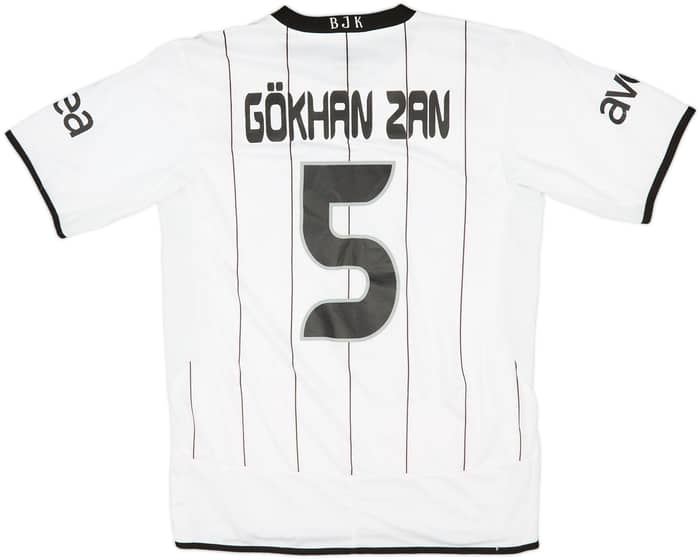 2006-07 Besiktas Away Shirt Gokhan Zan #5 - 5/10 - (M)