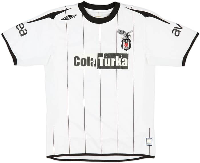 2006-07 Besiktas Away Shirt Gokhan Zan #5 - 5/10 - (M)