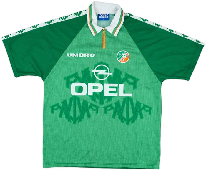1996-98 Ireland Home Shirt - 8/10 - (L)