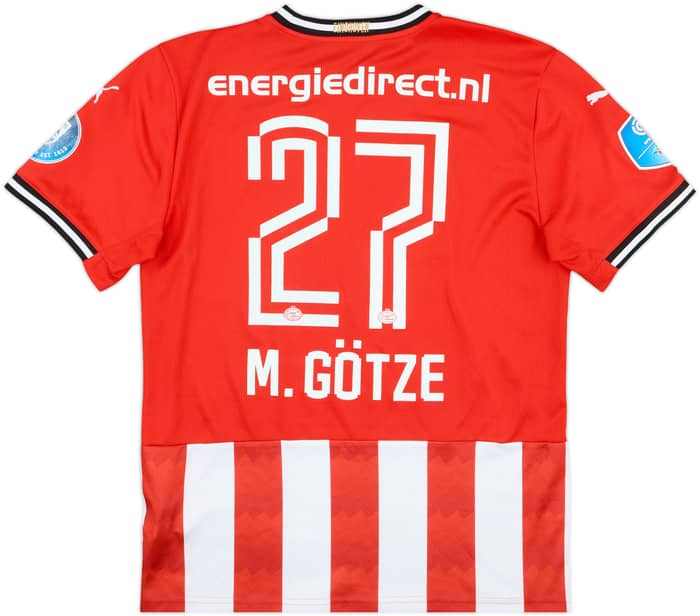 2020-21 PSV Home Shirt M. Gotze #27 - 6/10 - (M)