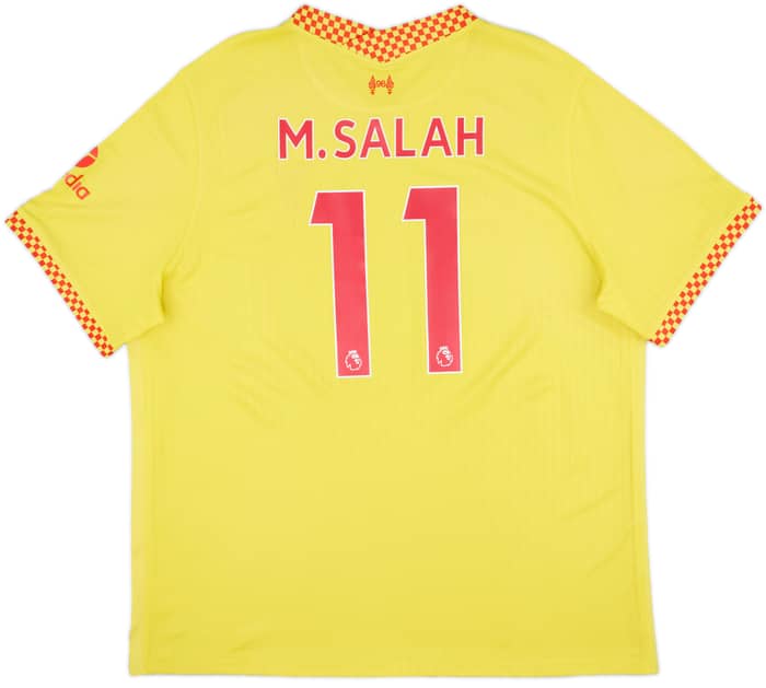 2021-22 Liverpool Third Shirt M.Salah #11 - 6/10 - (XXL)