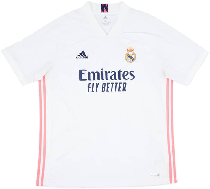 2020-21 Real Madrid Home Shirt Benzema #9 - 10/10 - (XL)