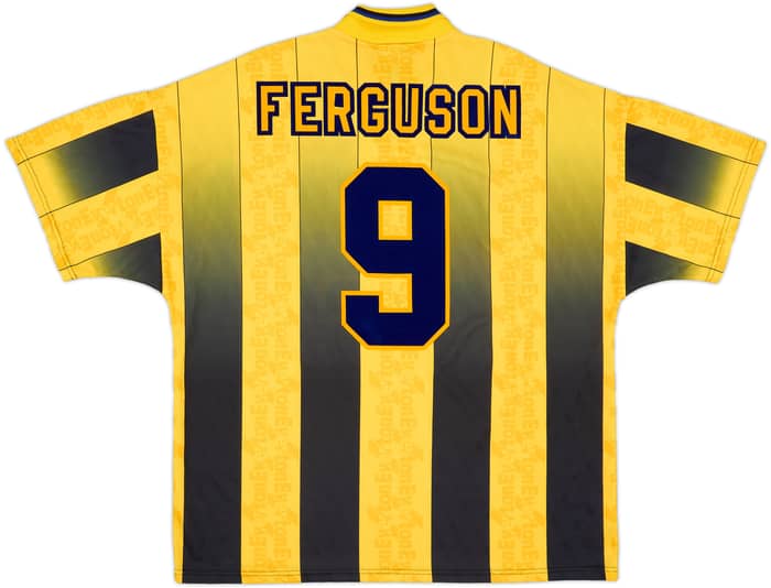 1996-98 Everton Away Shirt Ferguson #9 - 9/10 - (XXL)