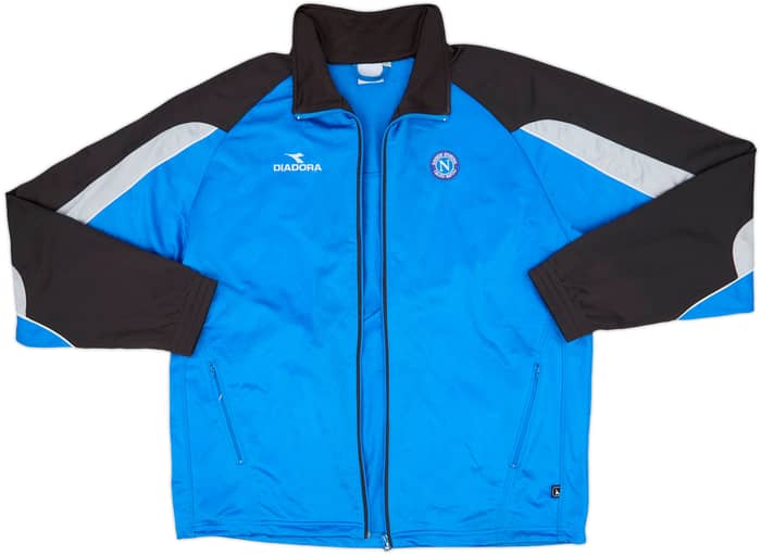 2002-03 Napoli Diadora Track Jacket - 4/10 - (XL)