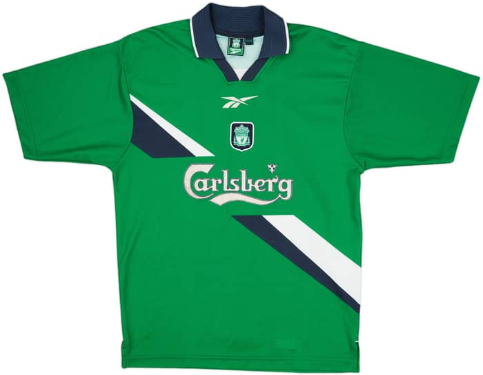 1999-00 Liverpool Away Shirt Gerrard #28 - 7/10 - (S)