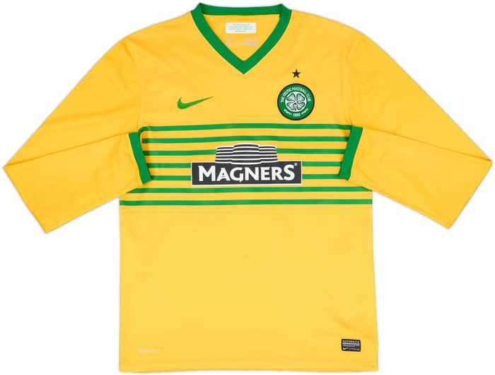 2013-14 Celtic Away L/S Shirt Virgil #5 - 9/10 - (M)