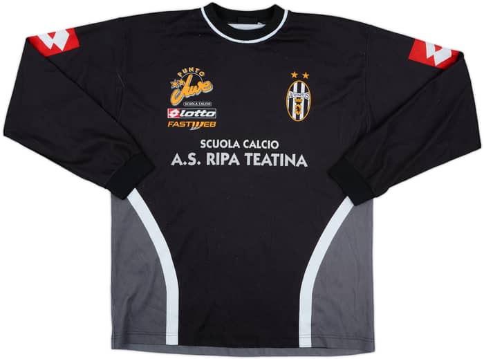 2001-02 Juventus 'Scuola Calcio' Lotto Training L/S Shirt - 6/10 - (L)