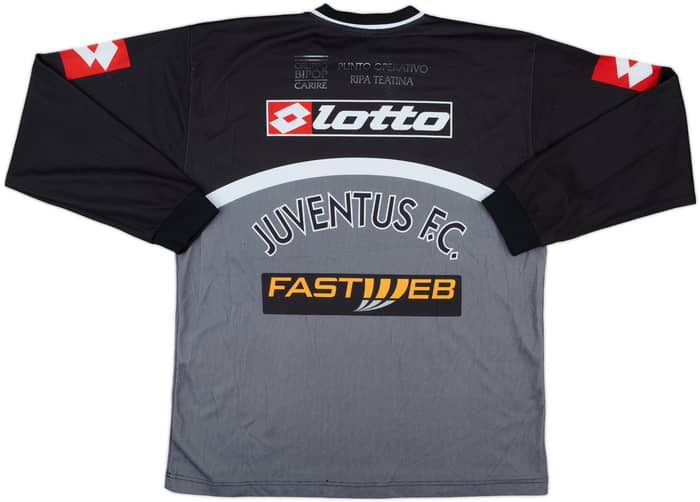 2001-02 Juventus 'Scuola Calcio' Lotto Training L/S Shirt - 6/10 - (L)