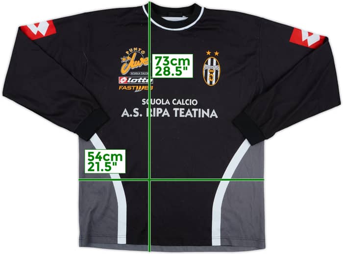 2001-02 Juventus 'Scuola Calcio' Lotto Training L/S Shirt - 6/10 - (L)