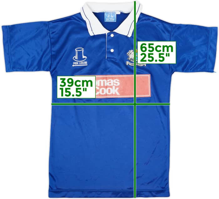 1992-93 Peterborough Home Shirt - 7/10 - (M.Boys)