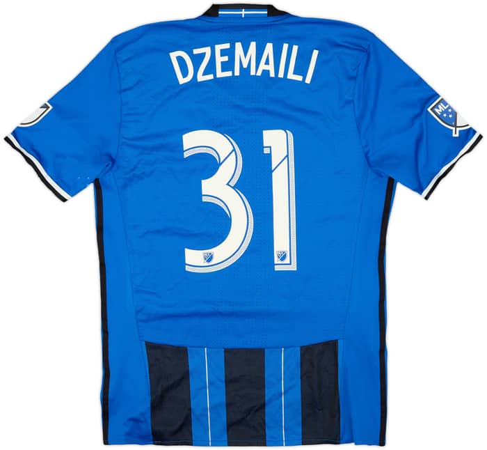 2017 Montreal Impact Authentic Home Shirt Dzemaili #31 - 7/10 - (L)