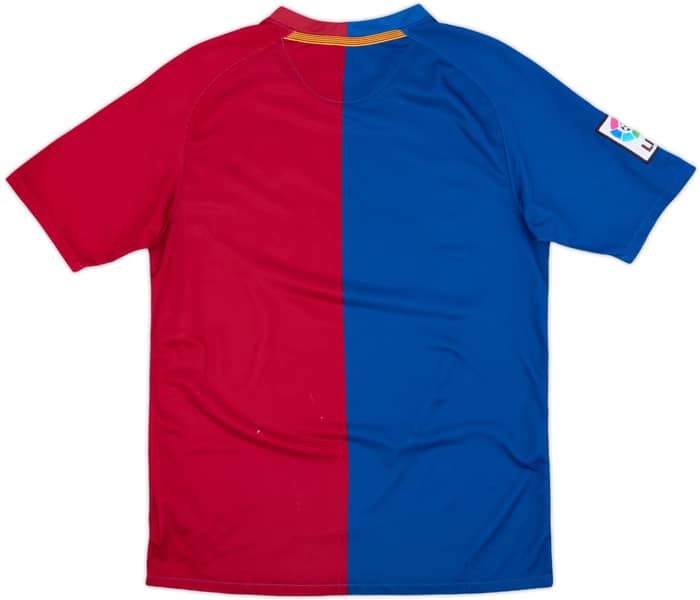 2008-09 Barcelona Home Shirt - 5/10 - (XL.Boys)