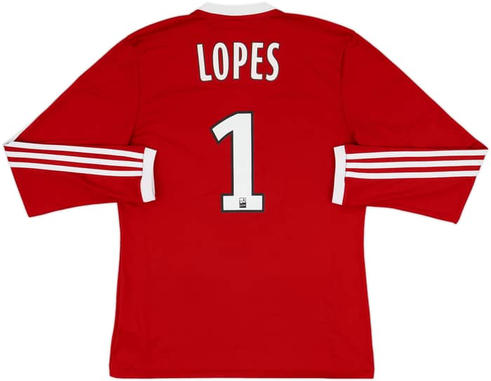 2014-15 Lyon GK Shirt Lopes #1 - 6/10 - (M)