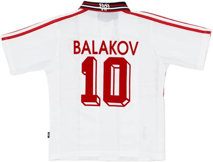1996-97 Stuttgart Home Shirt Balakov #10 - 8/10 - (S.Boys)