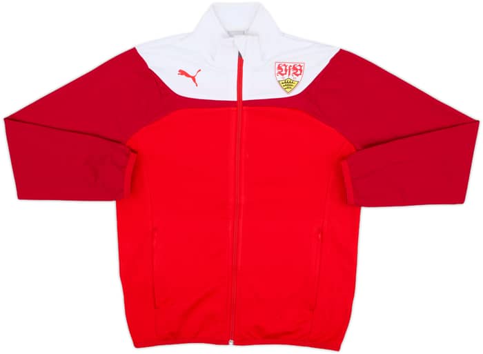 2013-14 Stuttgart Signed Puma Track Jacket - 5/10 - (L.Boys)