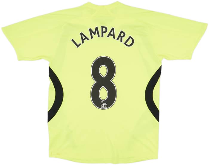 2007-08 Chelsea Away Shirt Lampard #8 - 6/10 - (XL.Boys)