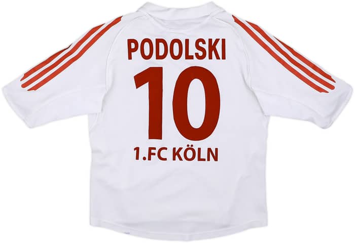2006-07 Koln Away Shirt Podolski #10 - 5/10 - (S.Boys)