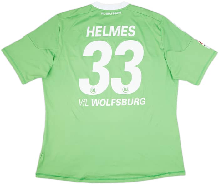 2012-13 Wolfsburg Home Shirt Helmes #33 - 8/10 - (XXL)