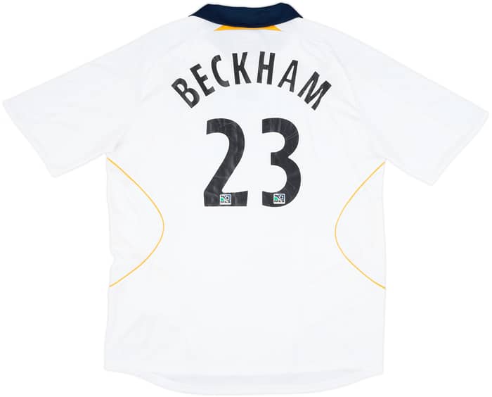 2007-08 LA Galaxy Home Shirt Beckham #23 - 4/10 - (XL)