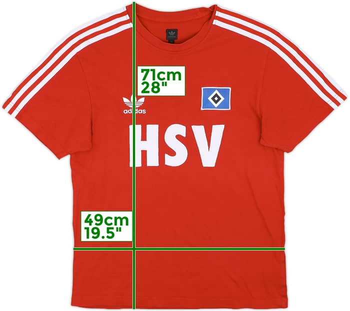 2008-09 Hamburg adidas Originals Retro 1980 Away Shirt - 8/10 - (M)