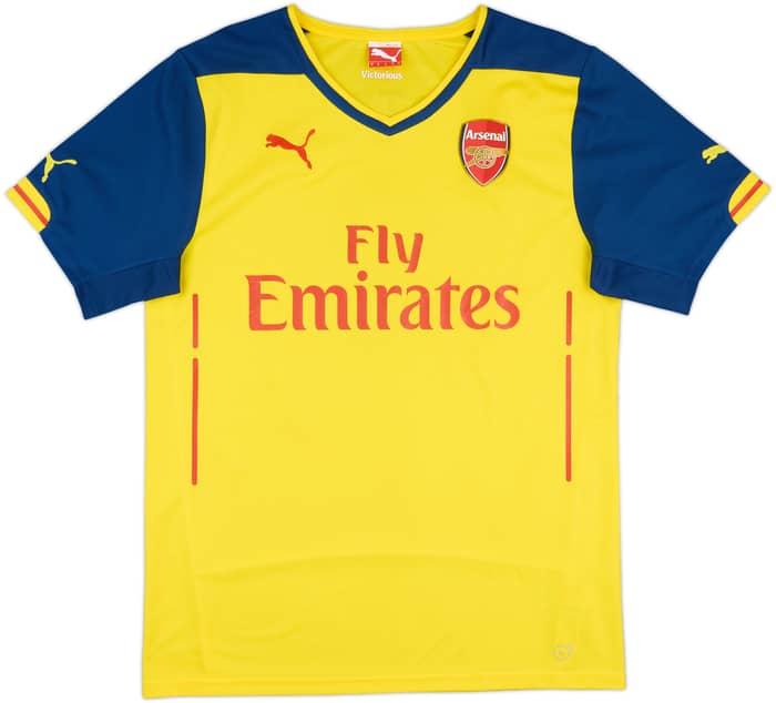 2014-15 Arsenal Away Shirt Arteta #8 - 6/10 - (M)
