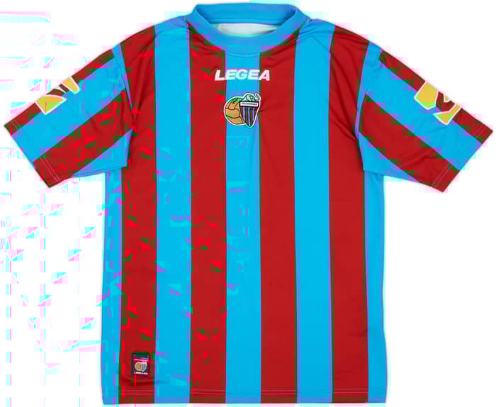 2008-10 Catania Home Shirt Mascara #7 - 8/10 - (M/L)