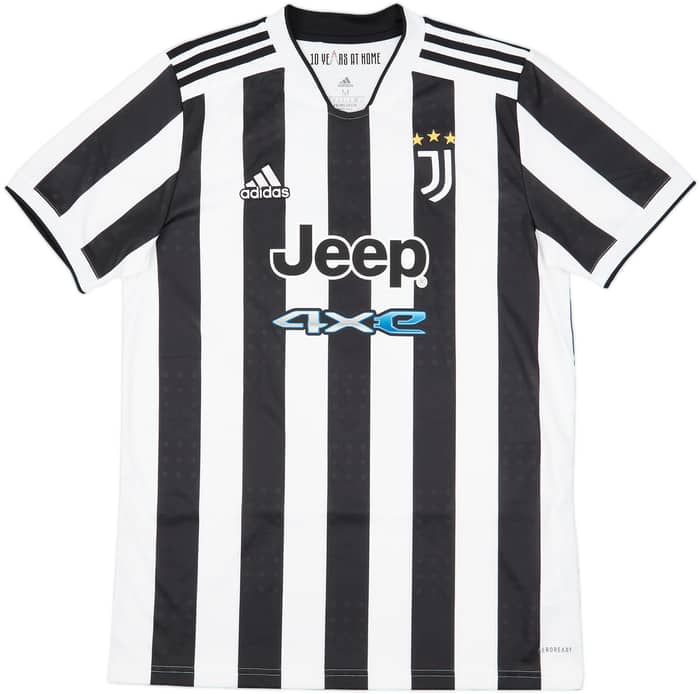 2021-22 Juventus Home Shirt Vlahovic #7 - 10/10 - (M)