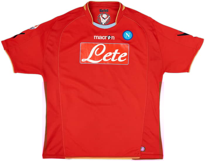 2009-10 Napoli Third Shirt Lavezzi #7 - 8/10 - (L)