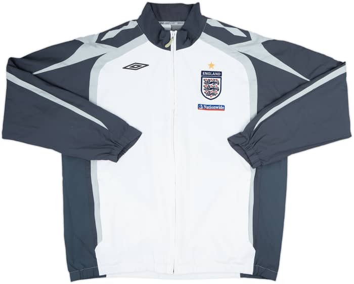 2007-09 England Umbro Track Jacket - 8/10 - (XXL)