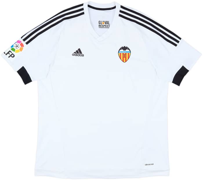 2015-16 Valencia Home Shirt - 7/10 - (XL)