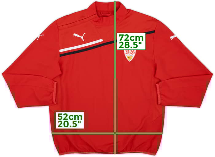 2011-12 Stuttgart Puma 1/4 Zip Drill Top - 10/10 - (M)