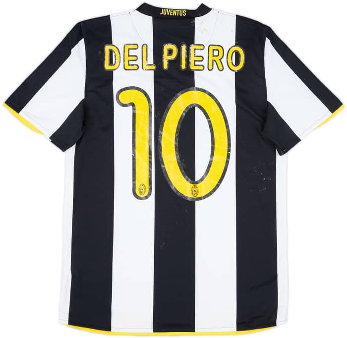 2008-09 Juventus Home Shirt Del Piero #10 - 4/10 - (S)
