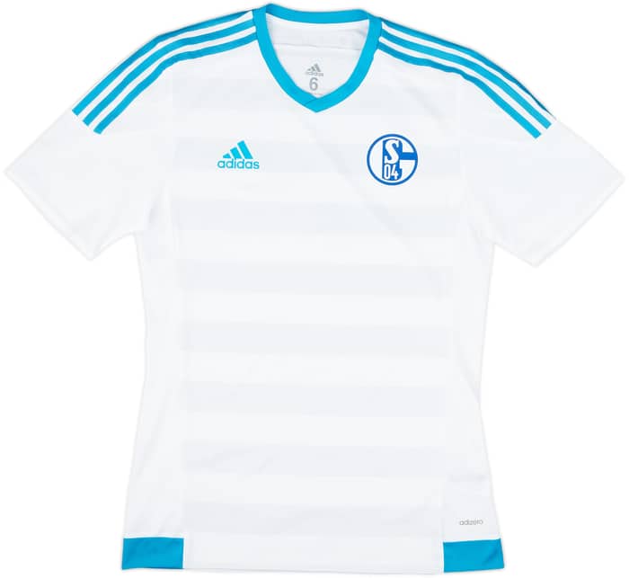 2016-17 Schalke Player issue Away Shirt - 10/10 - (M)