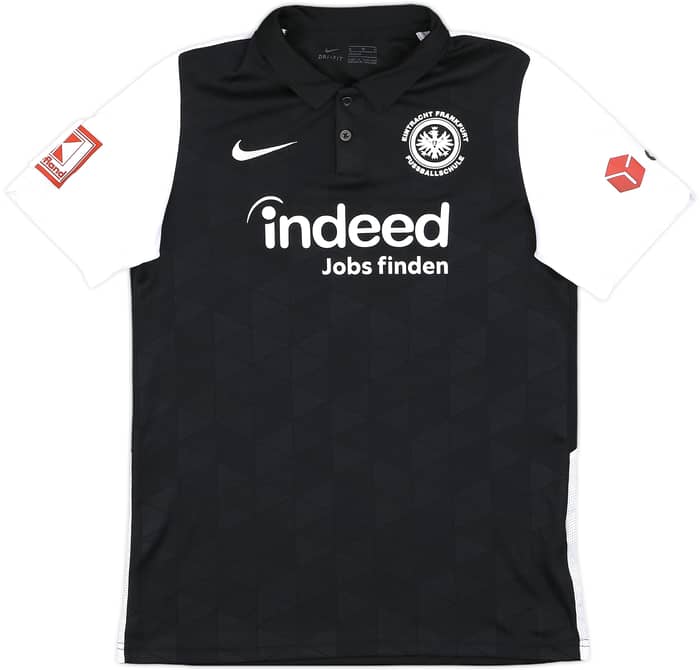 2020-21 Eintracht Frankfurt Nike Polo Shirt - 9/10 - (XL.Boys)