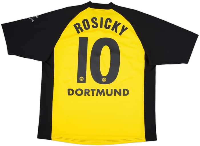 2001-02 Borussia Dortmund Home Shirt Rosicky #10 - 4/10 - (XL)