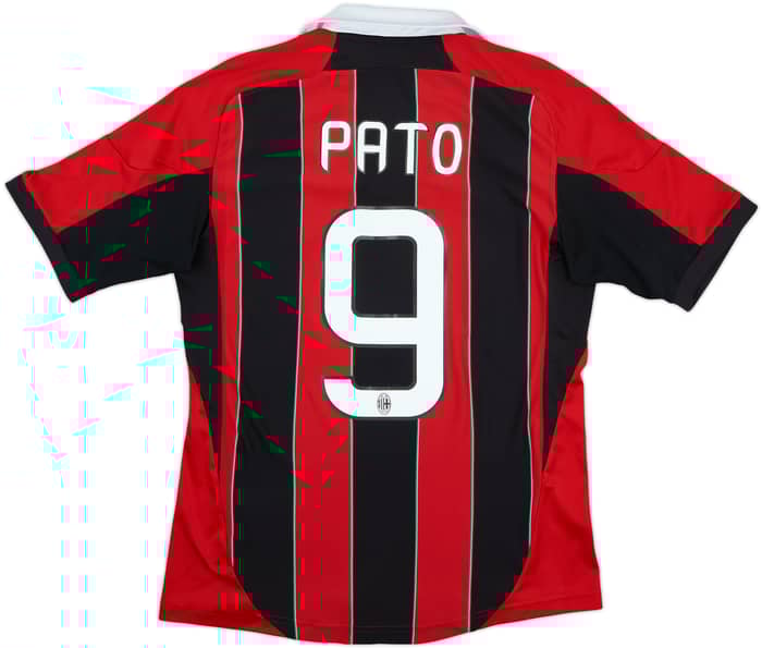 2012-13 AC Milan Home Shirt Pato #9 - 7/10 - (M)
