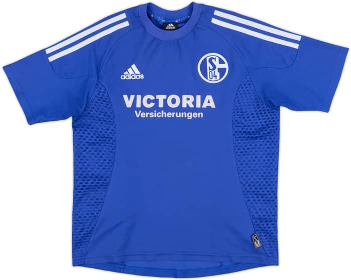 2002-04 Schalke Home Shirt - 8/10 - (Y)