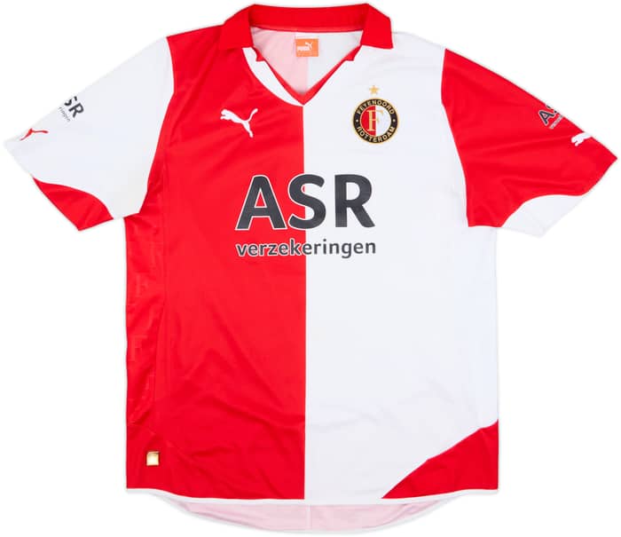 2010-11 Feyenoord Home Shirt - 8/10 - (L)