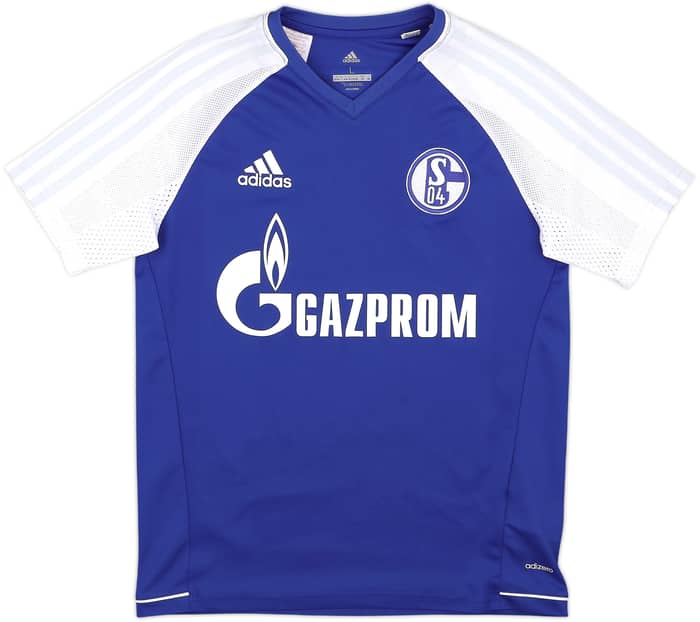 2017-18 Schalke adidas Training Shirt - 10/10 - (L.Boys)