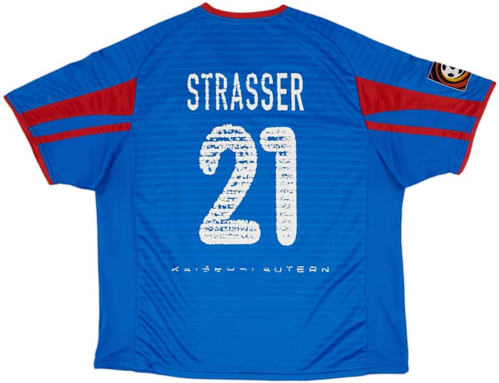 2001-03 Kaiserslautern Away Shirt Strasser #21 - 5/10 - (XXL)